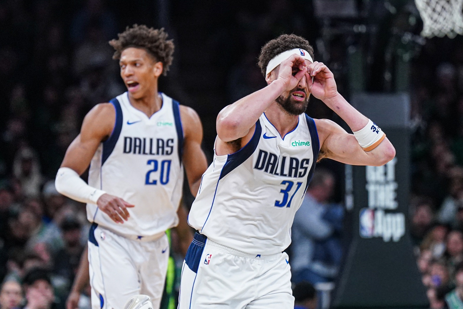Klay Thompson et les Mavericks