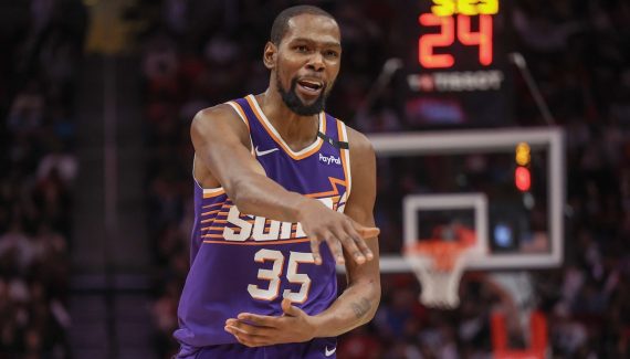 Kevin Durant positive sur la situation des Suns