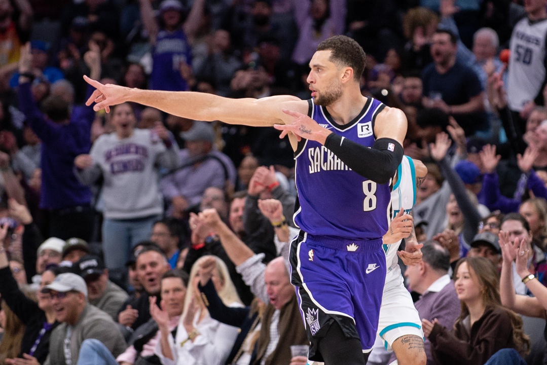 Zach LaVine avec les Kings