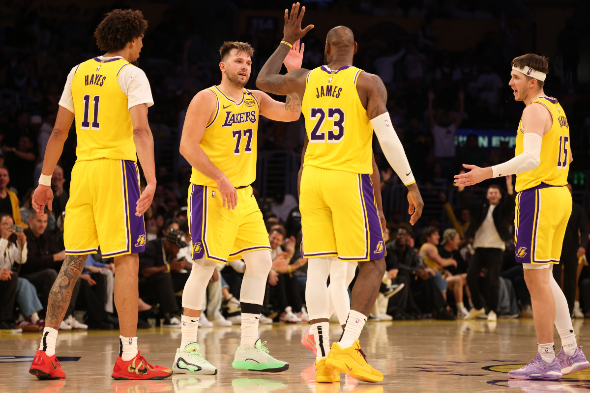 Luka Doncic avec les Lakers