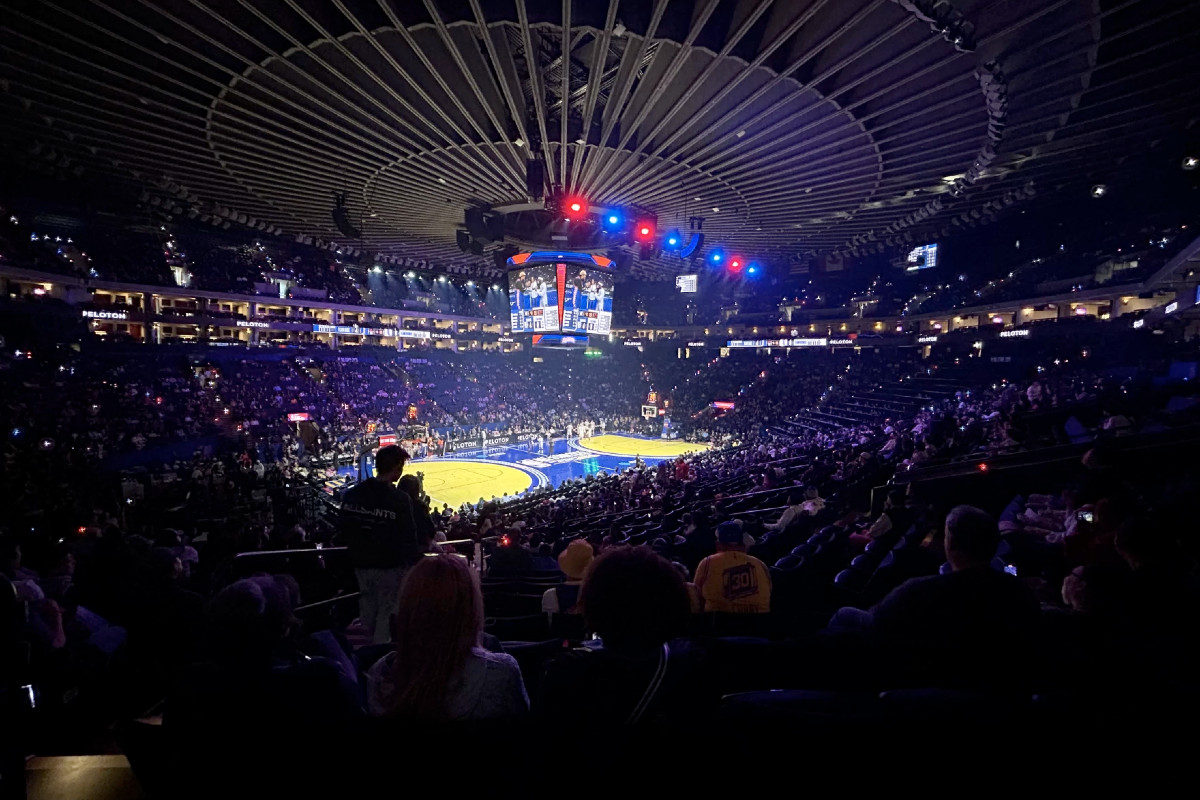 L'Oracle Arena dans la Baie de San Francisco, à Oakland