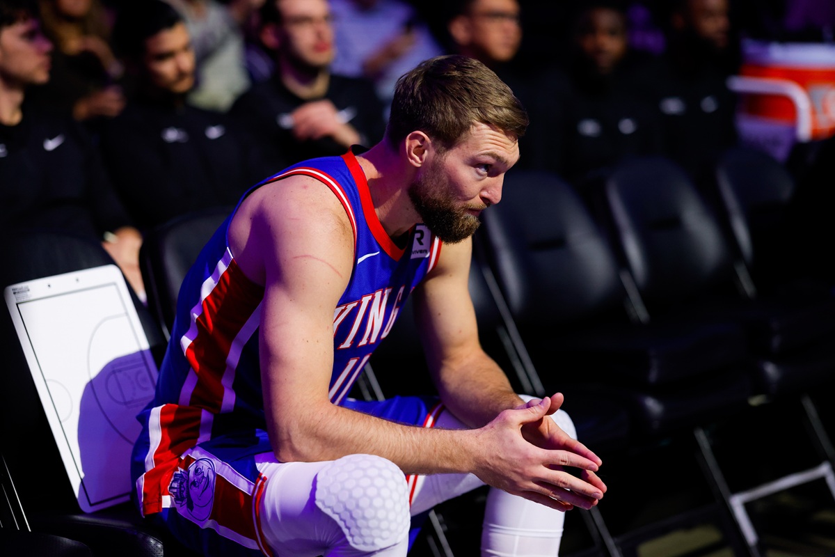 Domantas Sabonis (Kings) contre les Warriors