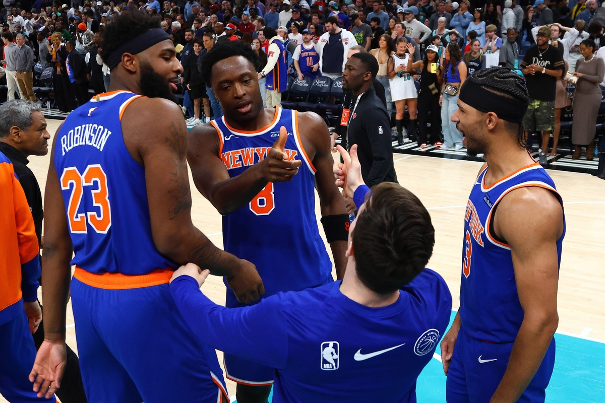 Mitchell Robinson avec les Knicks
