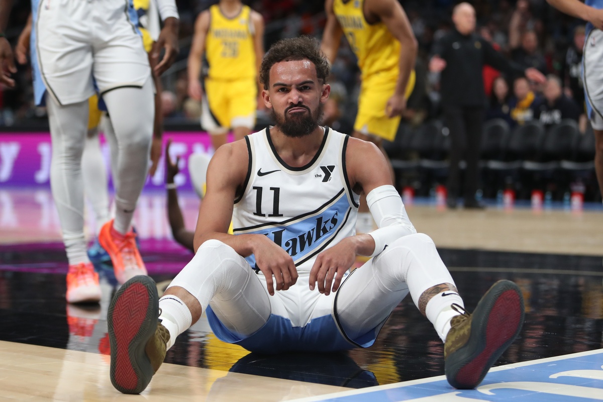 Trae Young et les Hawks face aux Pacers