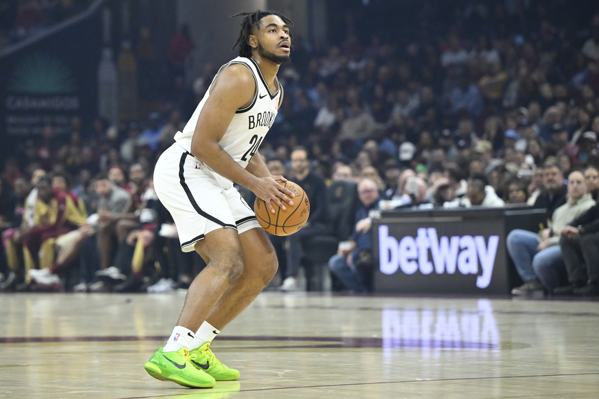 Cam Thomas (Nets) contre les Cavaliers