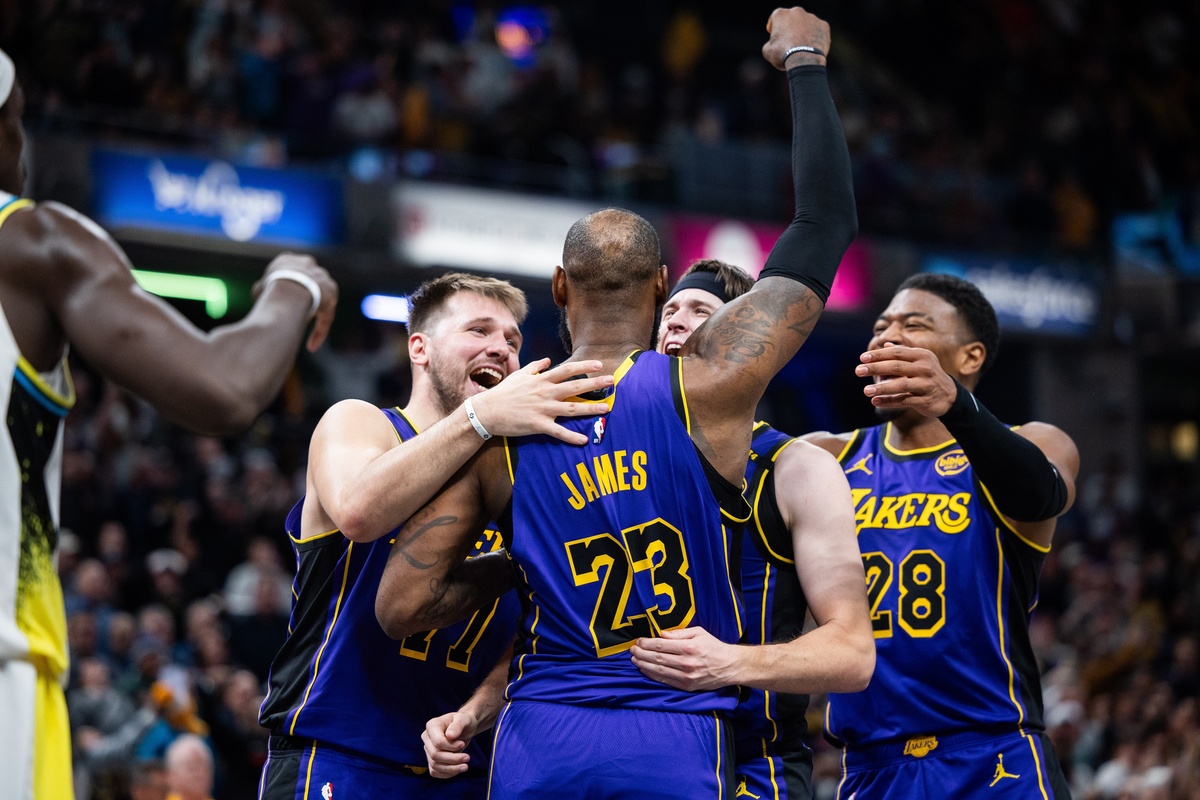 LeBron James avec les Lakers