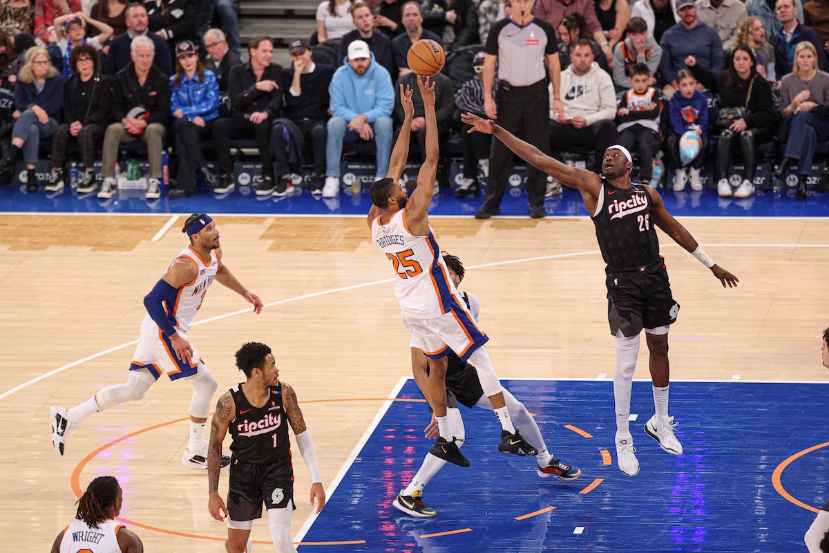 Knicks Blazers