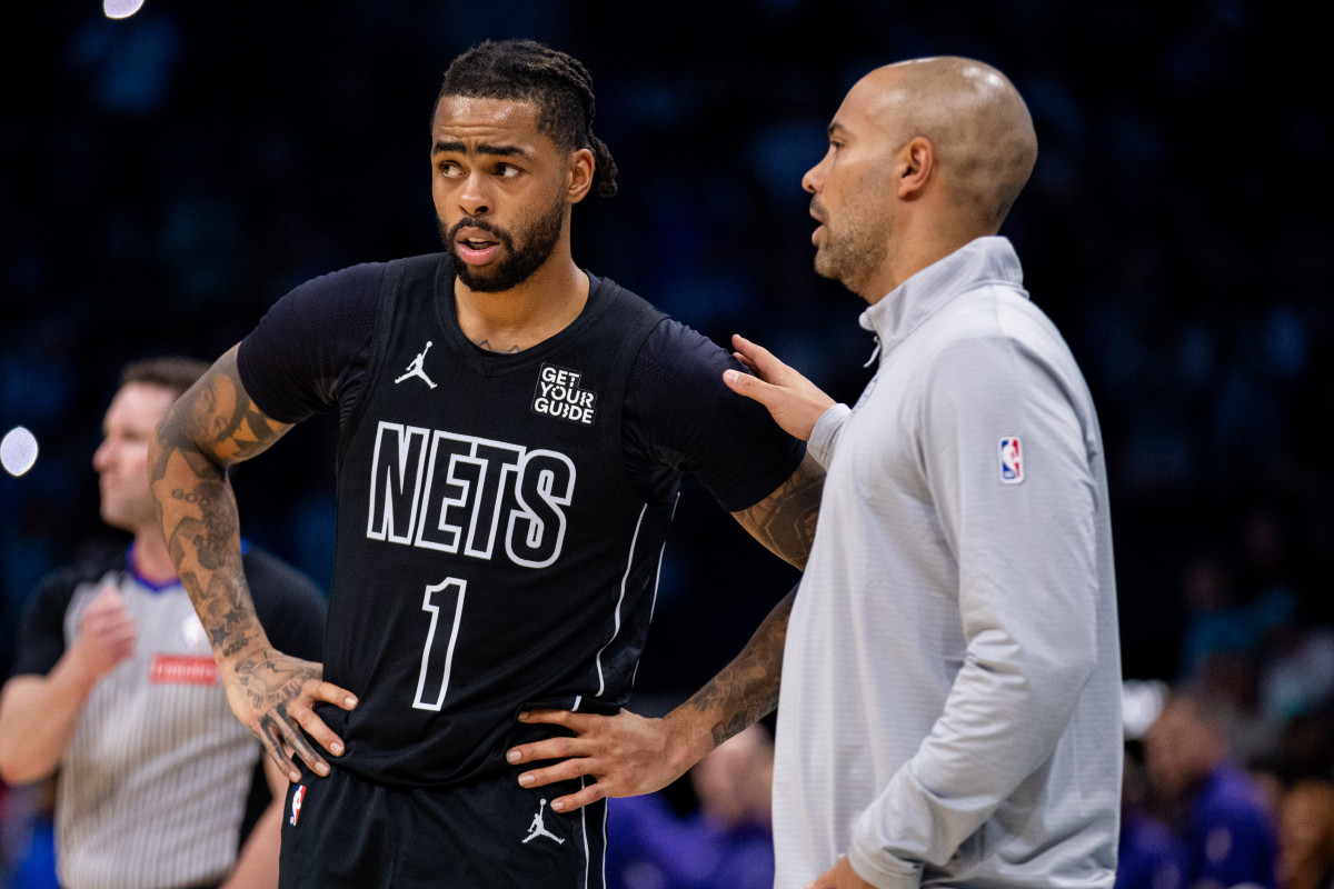 D'Angelo Russell et Jordi Fernandez