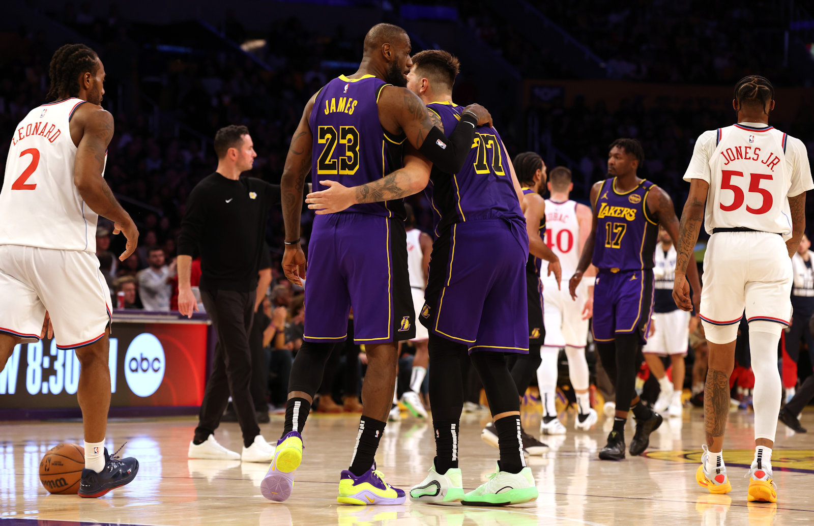LeBron James Luka Doncic