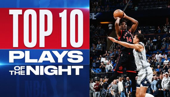 Le Top 10 de la nuit | Le tandem Castle – Vassell fait le show