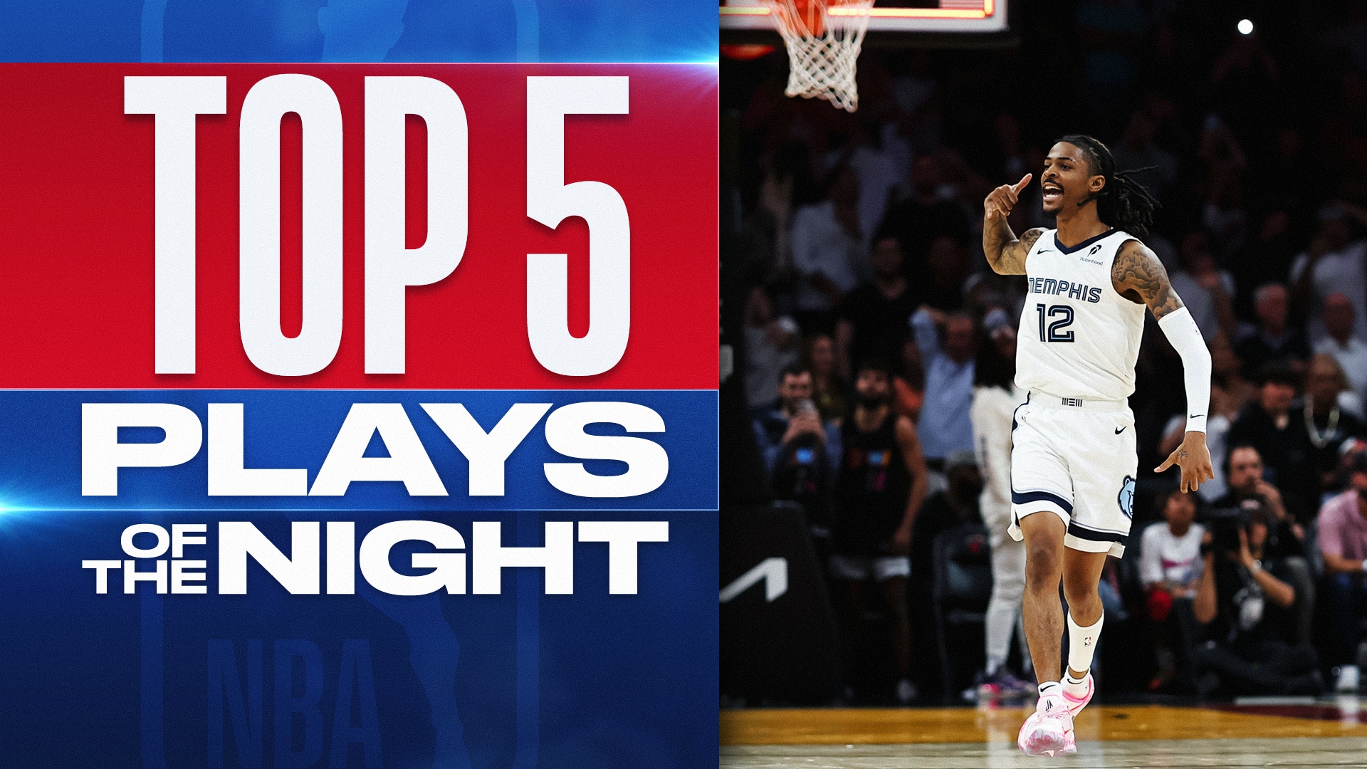 Le Top 5 de la nuit