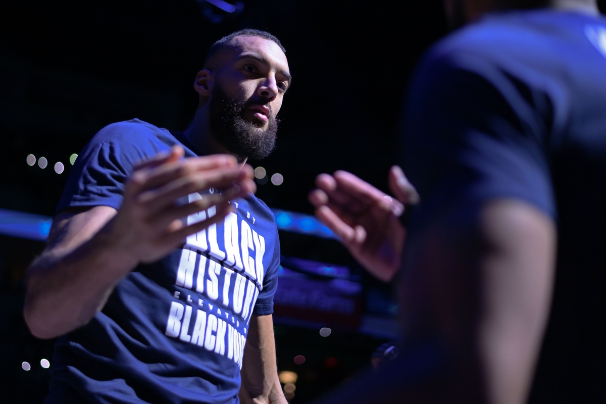Rudy Gobert avec les Wolves
