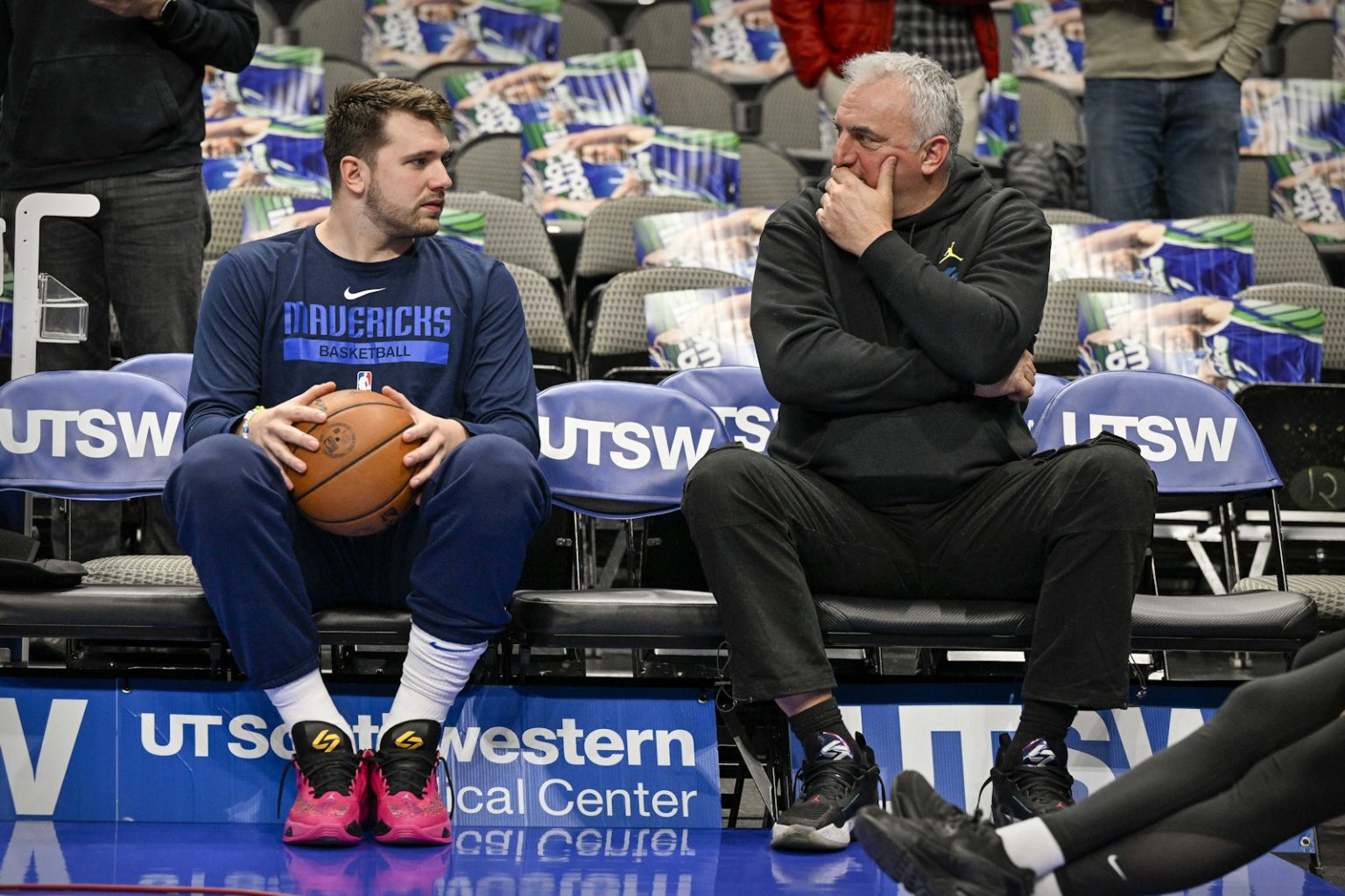 Luka Doncic et son père Sasa