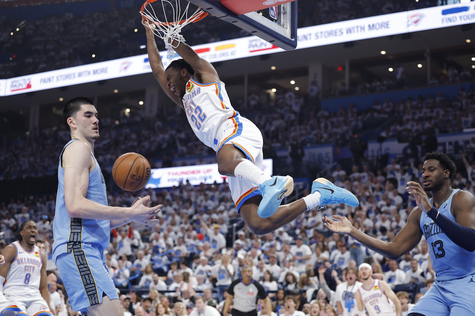 thunder grizzlies
