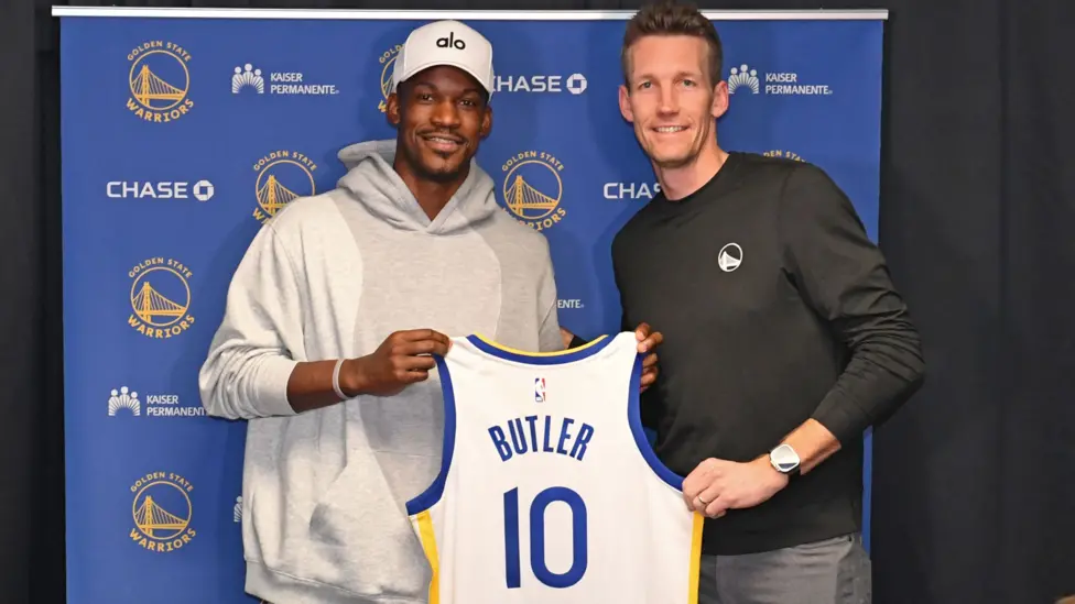 Jimmy Butler avec les Warriors