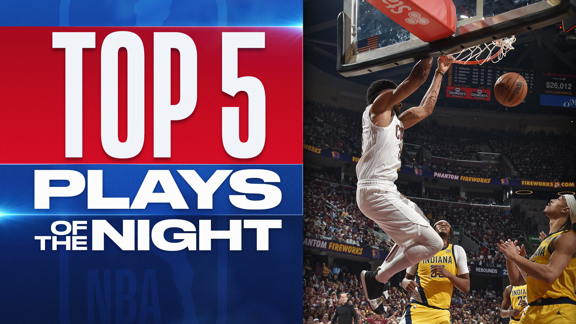Le Top 5 de la nuit