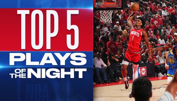 Le Top 5 de la nuit | Jalen Green et Amen Thompson assurent le spectacle