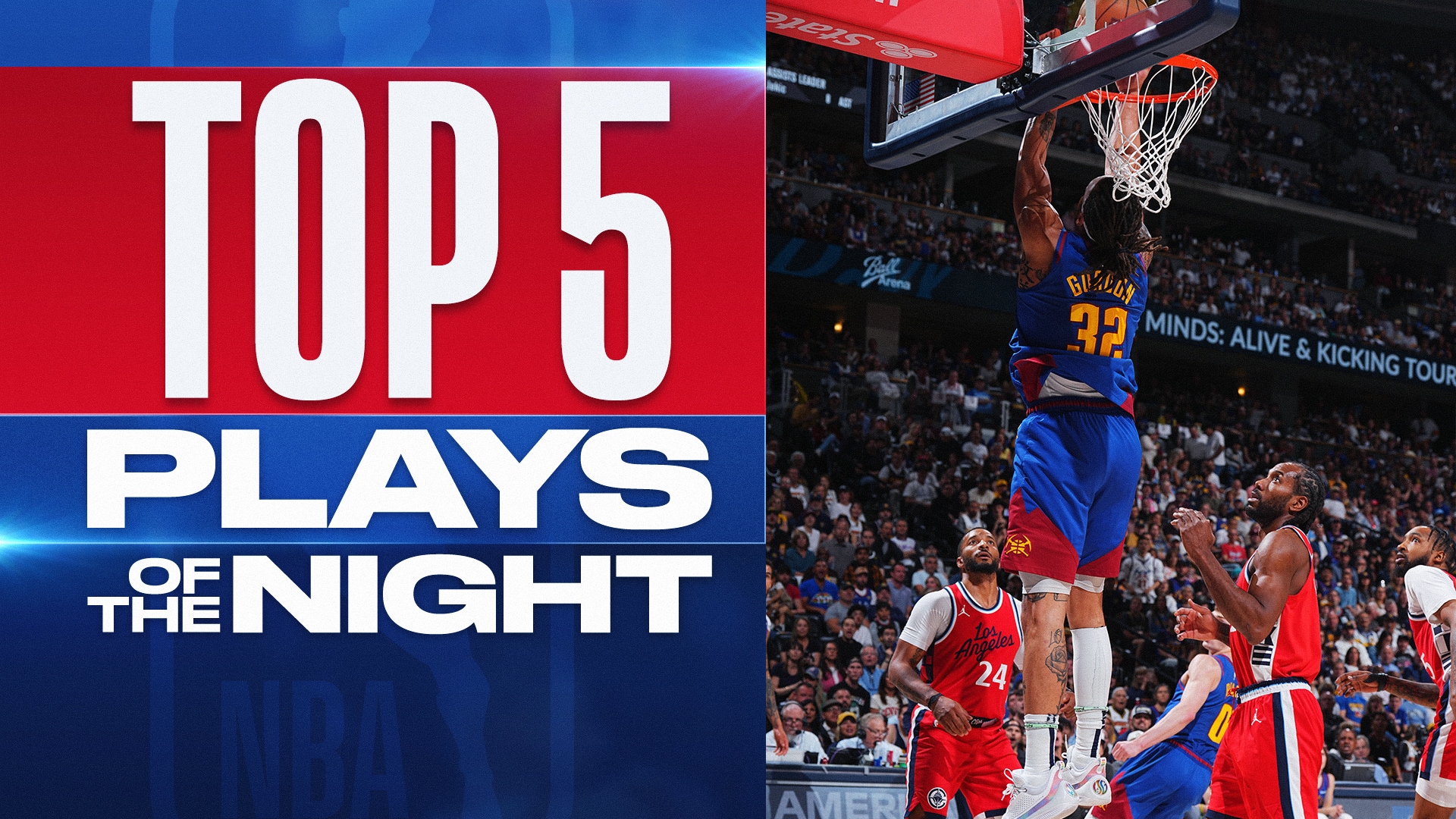 Le Top 5 de la nuit