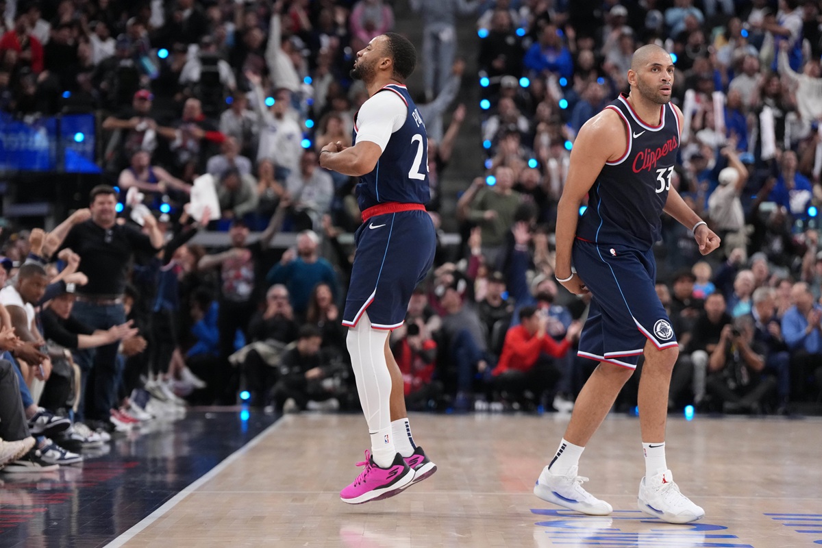 Norman Powell (Clippers) contre les Nuggets au Game 6
