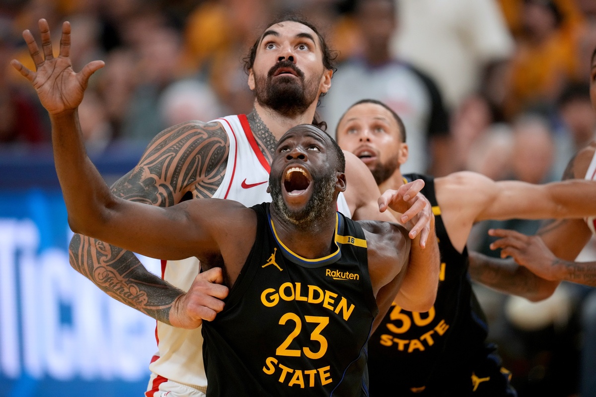 Draymond Green et Steven Adams