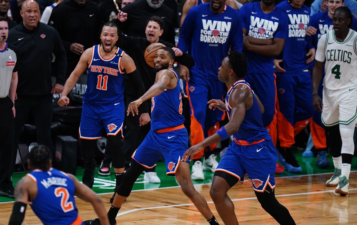 Mikal Bridges Jalen Brunson Knicks