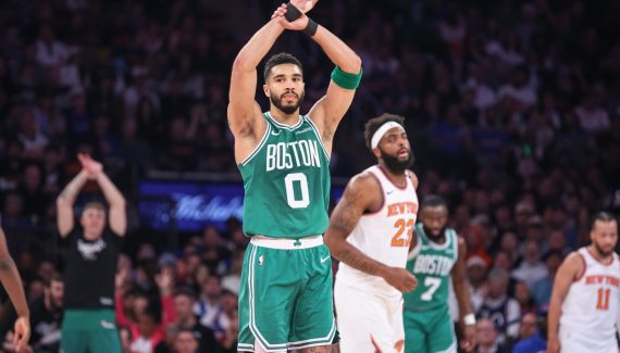 Les Celtics retrouvent leur adresse à 3-points et écrasent les Knicks
