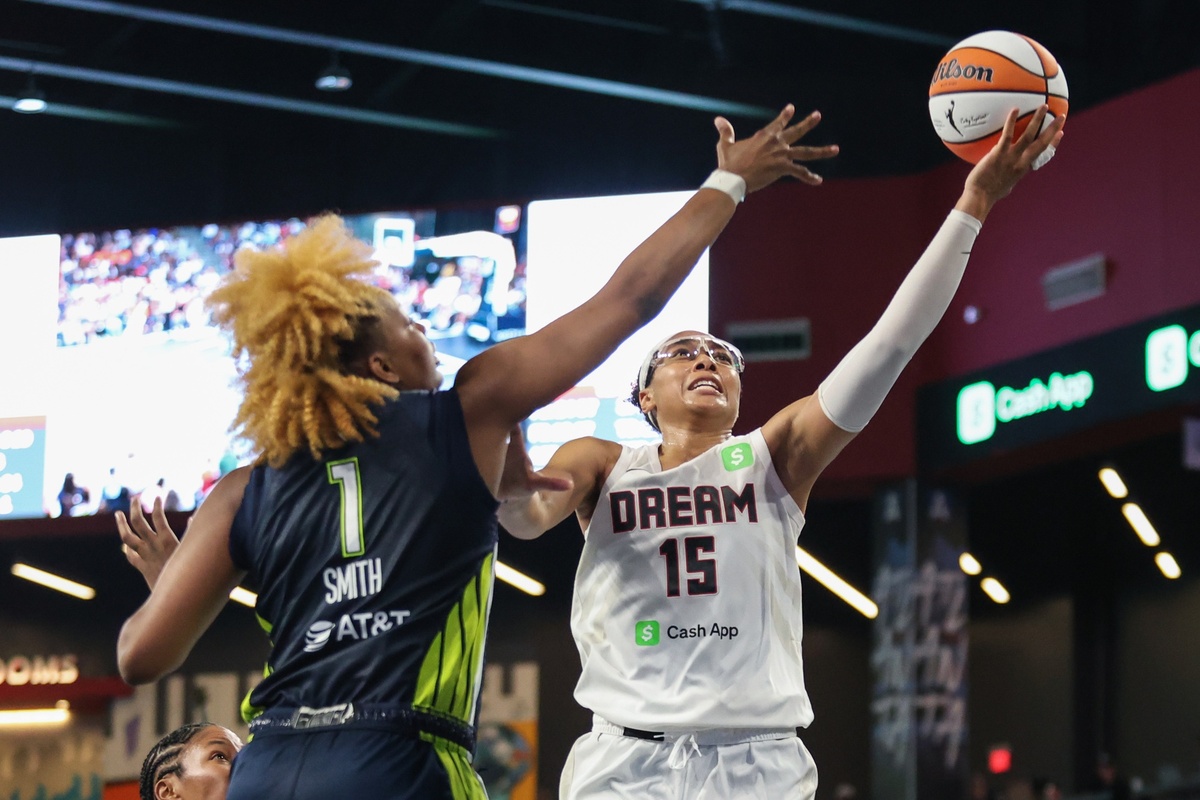 Allisha Gray et le Dream face aux Wings