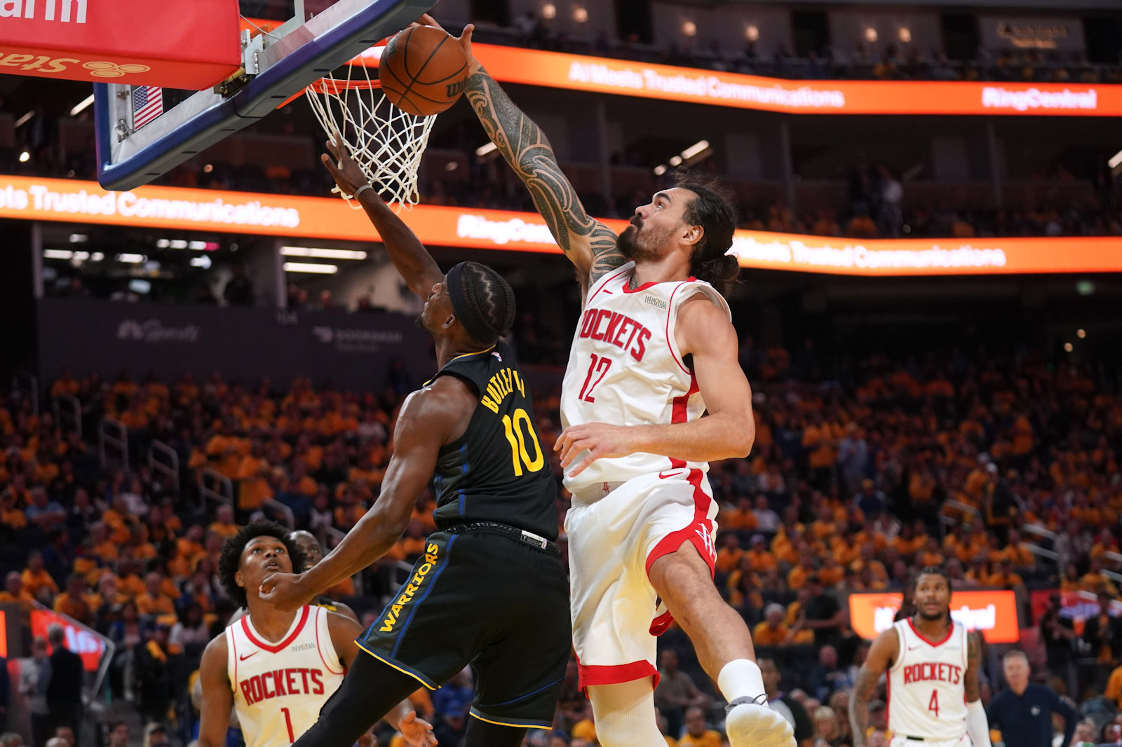 rockets warriors