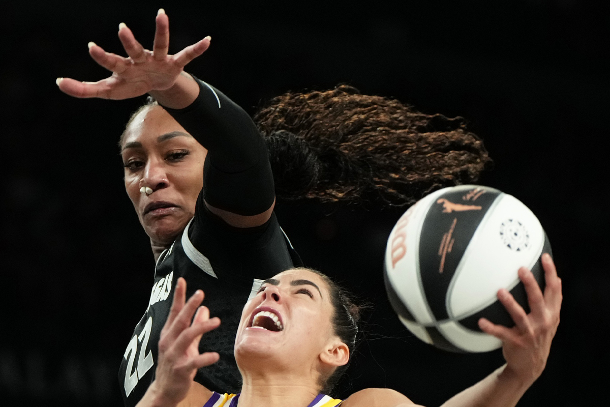 A'ja Wilson avec les Aces
