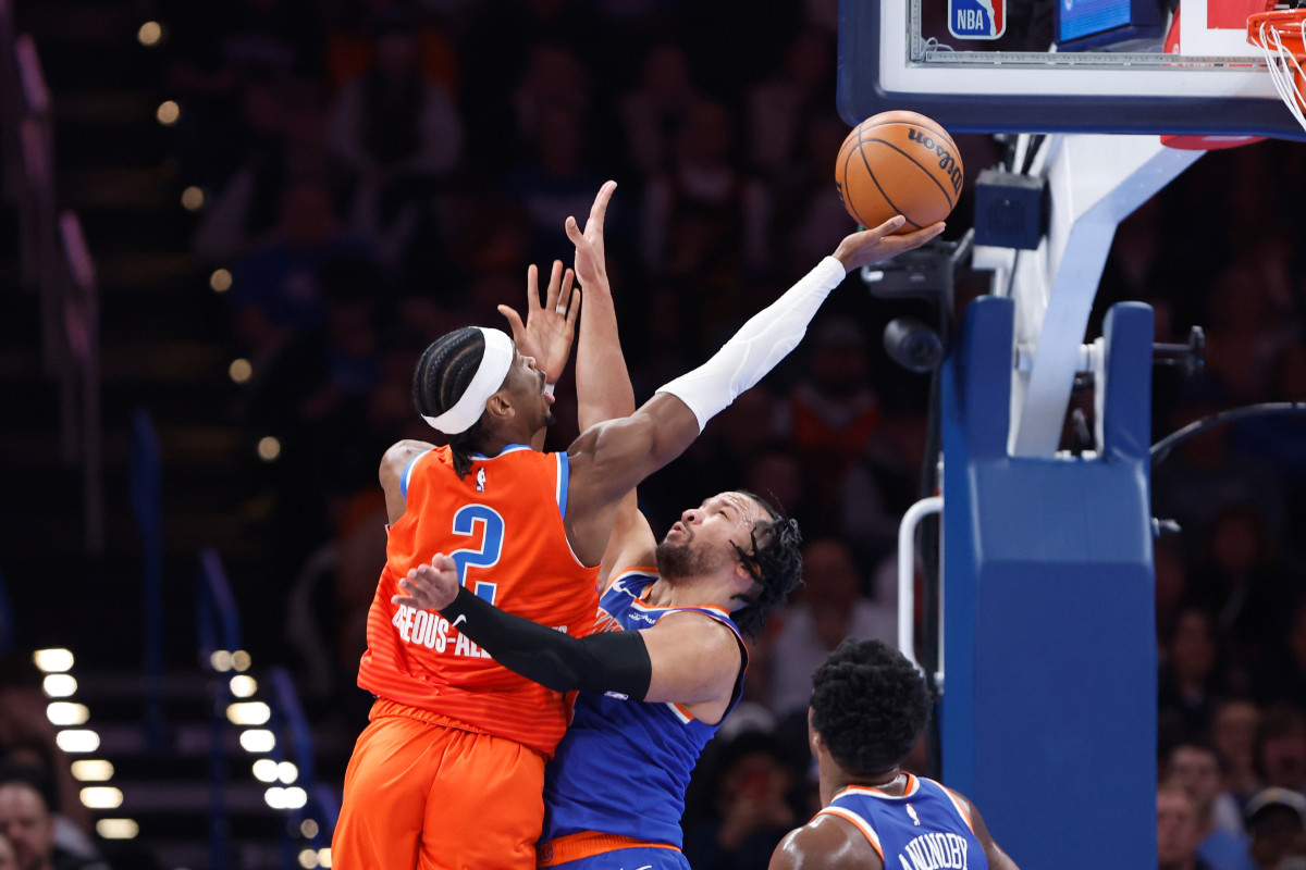 Shai Gilgeous-Alexander lors des Finals 2025
